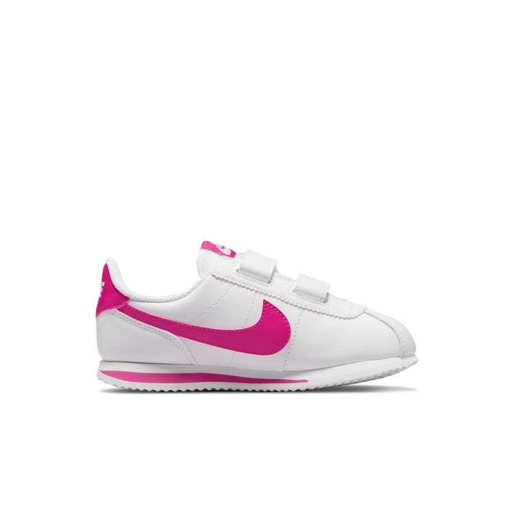【17-22cm企画】Nike HO23 Cortez Basic SL PSV ナイキ コルテッツ ベーシック SL PSV 904767-109 ホワイト/ピンクプライム