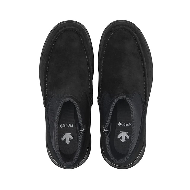 【セール30%OFF】【透湿防水設計】【ウィンターブーツ】DESCENTE 24Q4 DTRACE MC HI AGAT ブラック×グレー DU4FBT00UZ-BKGY