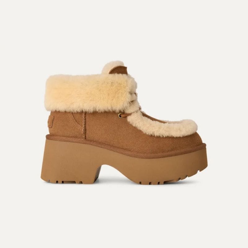 UGG 25AW 9/3 W ESMEE LACE UP CHESTNUT 1171532-CHE チェスナッツ