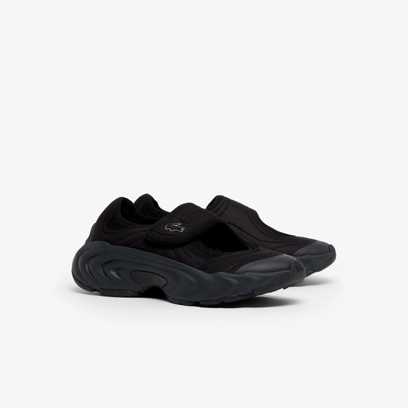 LACOSTE 26SS W SPINOR SANDAL 1262 SFA DK GRY/BLK 51SFA0198-2B6