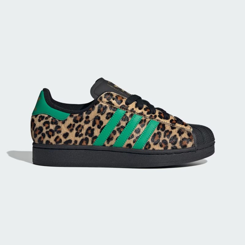 タナゴ adidas 25Q3 SUPERSTAR II W コアブラック/コートグリーン