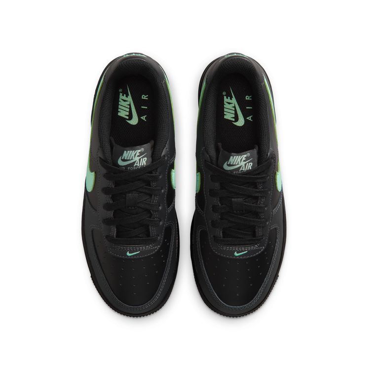 NIKE FA26 NIKE AIR FORCE 1 GS ブラック/アークティックグリーン-アンスラサイト CT3839-018