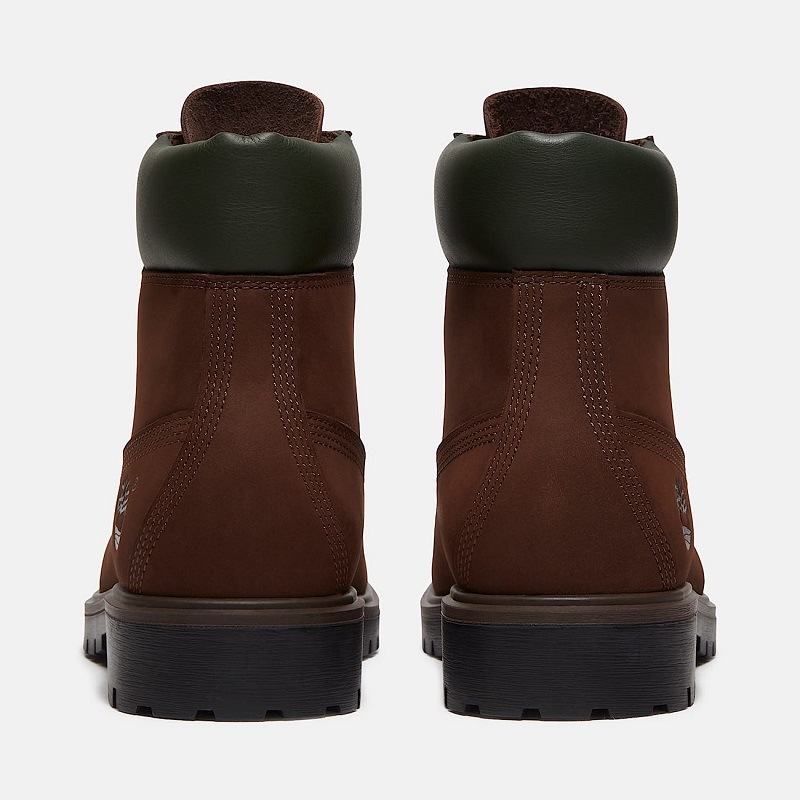 Timberland 26FA 【TIMBERLAND 25】6 IN WATERPROOP BOOT DARK BROWN NUBUCK A6CH6-W07