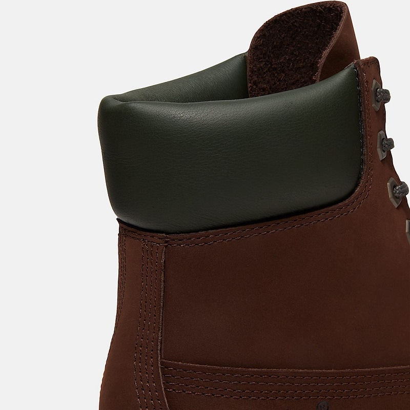 Timberland 26FA 【TIMBERLAND 25】6 IN WATERPROOP BOOT DARK BROWN NUBUCK A6CH6-W07