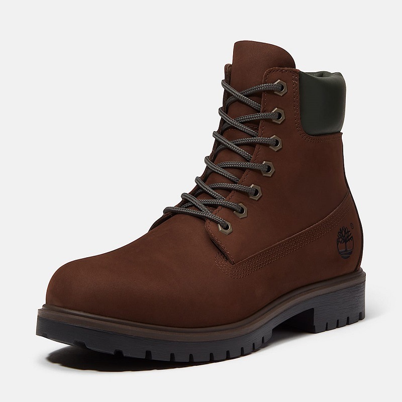 Timberland 26FA 【TIMBERLAND 25】6 IN WATERPROOP BOOT DARK BROWN NUBUCK A6CH6-W07
