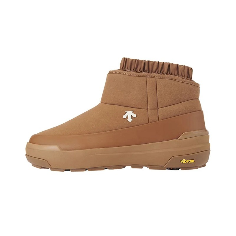 【セール30%OFF】【透湿防水設計】【ウィンターブーツ】DESCENTE 24Q4 DTRACE UNC MID AGAT ブラウン×ベージュ DU4FBT03UZ-BWBG