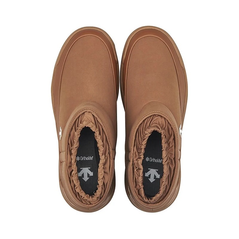 【セール30%OFF】【透湿防水設計】【ウィンターブーツ】DESCENTE 24Q4 DTRACE UNC MID AGAT ブラウン×ベージュ DU4FBT03UZ-BWBG