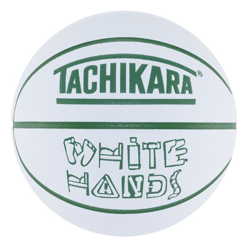 TACHIKARA BASKETBALL WHITE HANDS SB7-222 ホワイト/グリーン