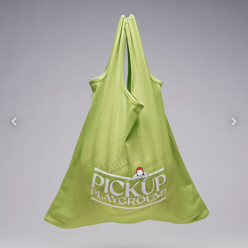 HO25 PICK UP PLAYGROUND × TACHIKARA BALL SAC BS-063 Lime Green