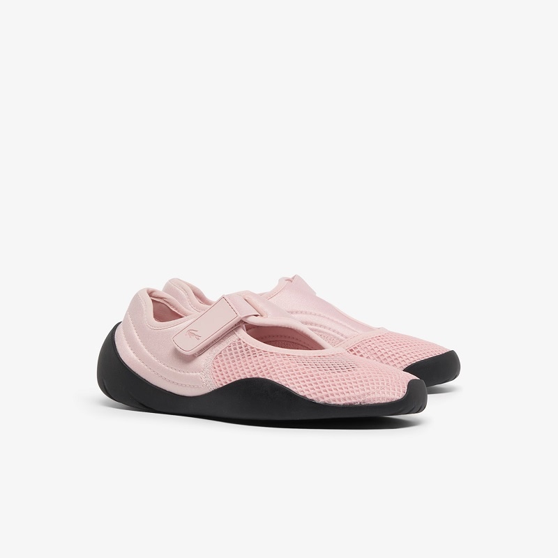 LACOSTE 26SS W LOW MYSTERE 1262 SFA LT PNK/BLK 51SFA0200-AJW