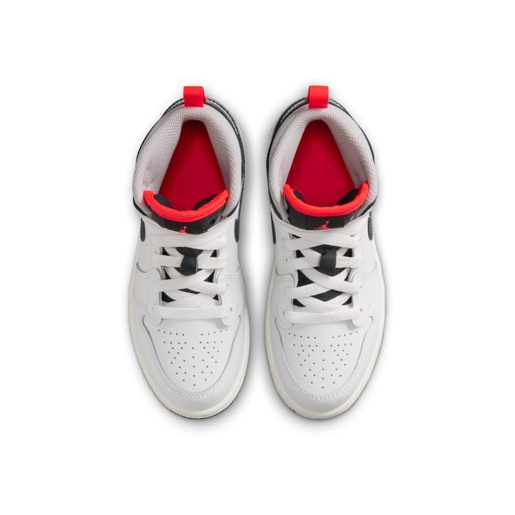 JORDAN BRAND SP26 JORDAN 1 MID PS サミットホワイト/ブラック-インフラレッド23 DQ8424-109