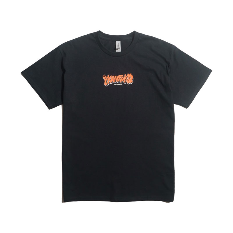 【ジャラーナ/UENO LEISURE CLUB/山男フットギア】【コラボTシャツ/半袖】UENO LEISURE CLUB x YAMAOTOKO T-SHIRT S/S ULC-01SS ブラック ULC-01SS-BLK