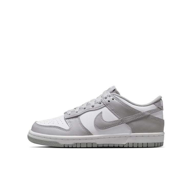 NIKE FA25 NIKE DUNK LOW GS ホワイト/ライトスモークグレー-ホワイト FB9109-123
