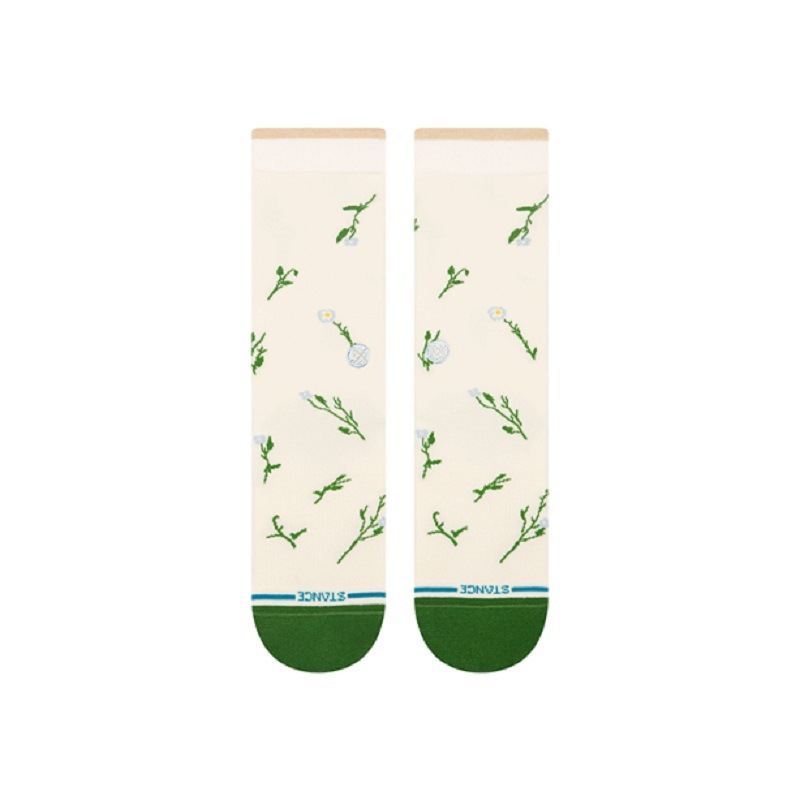 STANCE 25FA WILDFLOWER CREW IVORY W545C25WIL#IVO W545C25WIL-IVO
