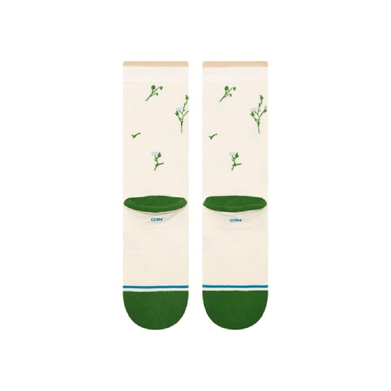 STANCE 25FA WILDFLOWER CREW IVORY W545C25WIL#IVO W545C25WIL-IVO