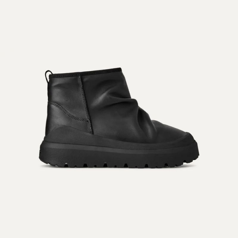 【アグ/ブーツ/メンズ ヘリテージ ユーティリティー ミニ ノアール】UGG 25AW 9/3 M HERITAGE UTILITY MINI NOIR BLACK 1171118-BLK ブラック
