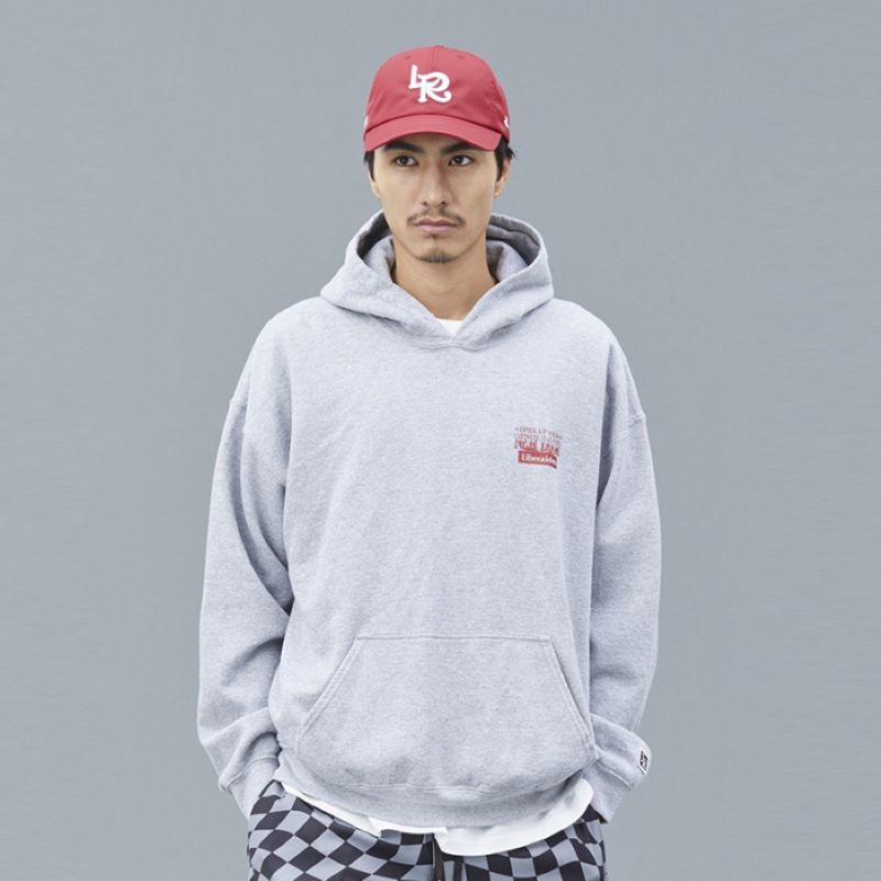 Liberaiders 25SS 1/31 NEW DOOR HOODIE 713072501-PUR パープル 713072501-GRY グレー
