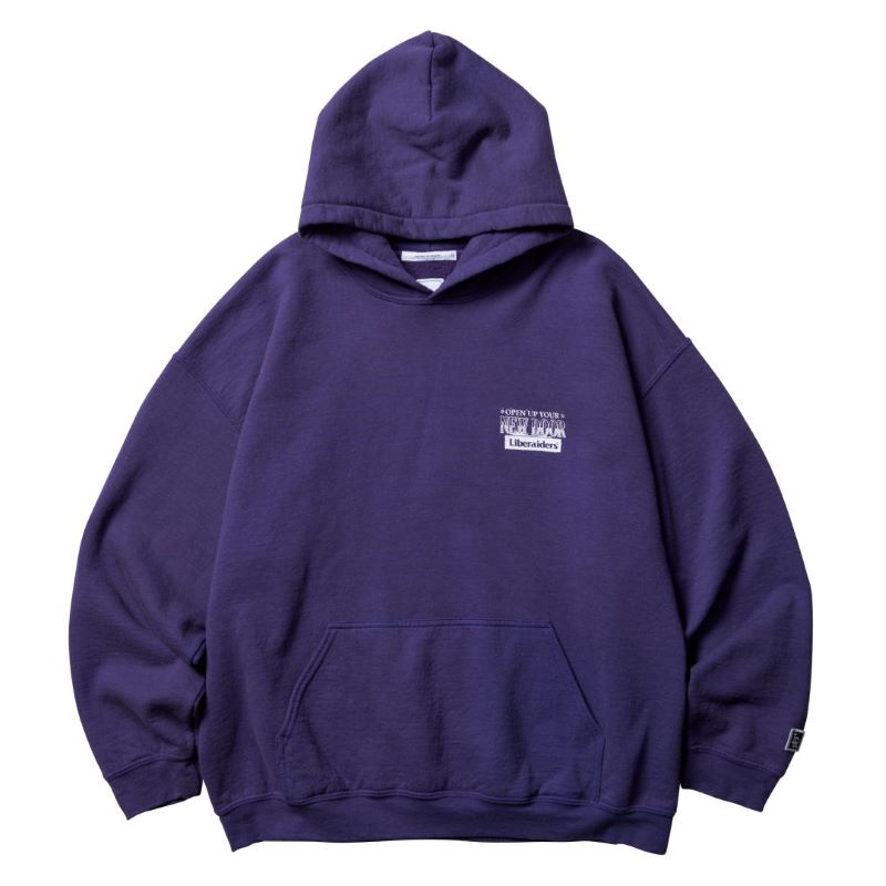 Liberaiders 25SS 1/31 NEW DOOR HOODIE 713072501-PUR パープル 713072501-GRY グレー