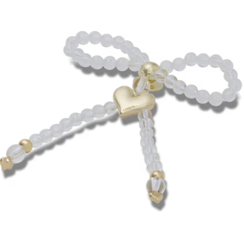 crocs 26Q2 Jibbitz charms Beaded Bow with Gold Heart 10017774
