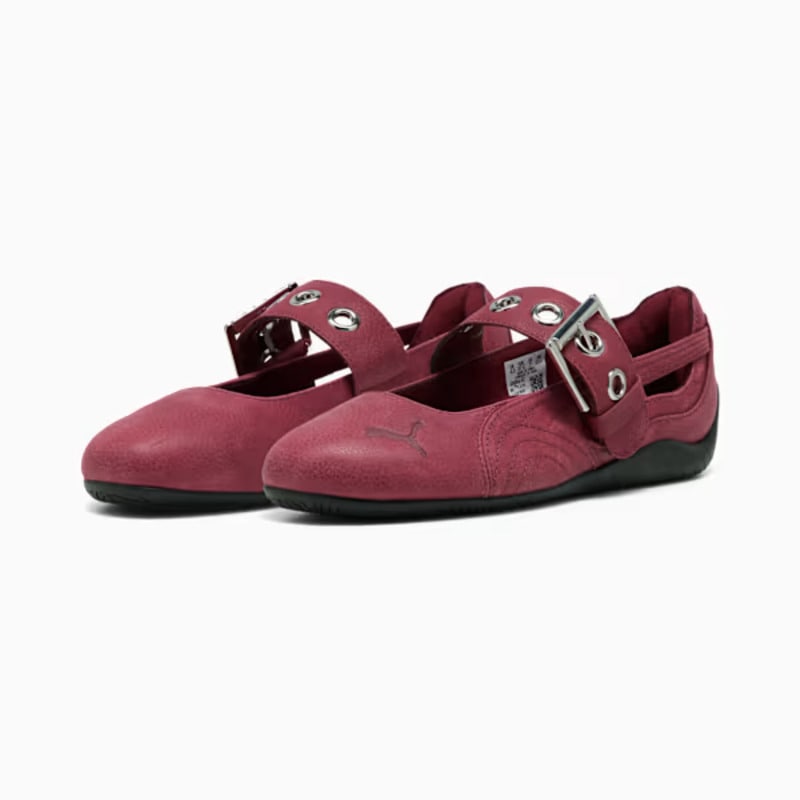 PUMA AW26 SPEEDCAT BALLET DRESS-UP WNS GARNET GLOW-PUMA BLACK 408054-02