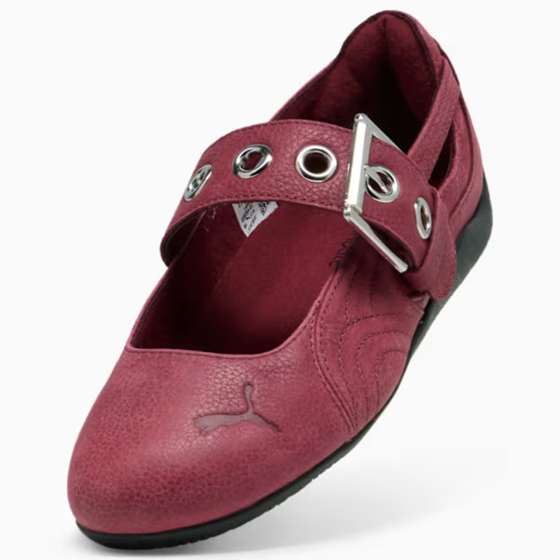 PUMA AW26 SPEEDCAT BALLET DRESS-UP WNS GARNET GLOW-PUMA BLACK 408054-02