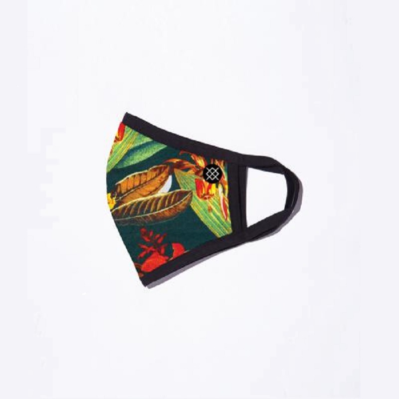 【定番モデル】【スタンスフェイスマスク】【リバーシブル/2WAY】STANCE 21 スタンス ファッション ゼカリア マスク ZECHARIA MASK AH01C20ZEC-GRN メンズアパレル グリーン ボタニカル柄 フェイスマスク