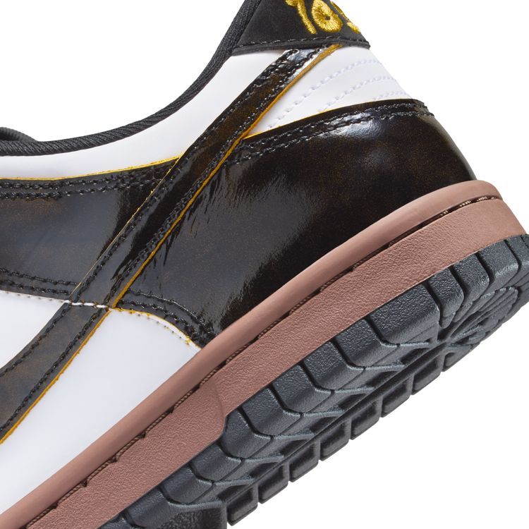 NIKE FA25 NIKE DUNK LOW SE GS ホワイト/ブライトシトロン-ブラック-ファウナブラウン HQ9294-100