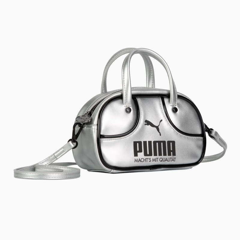 雪佳 PUMA AU25 8/14 PUMA 1976 METALLIC MICRO GRIP BAG GLACIAL