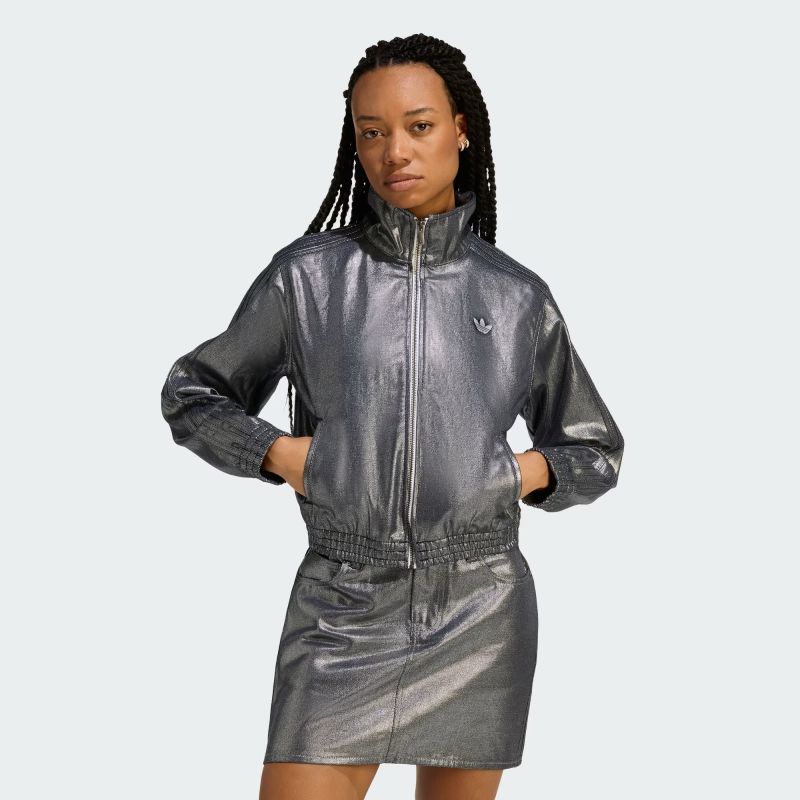 JESS  adidas 26Q1 FIREBIRD TRACK TOP DENIM シルバーメタリック KD2910