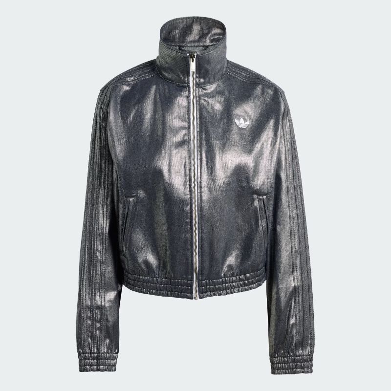 adidas 26Q1 FIREBIRD TRACK TOP DENIM シルバーメタリック KD2910