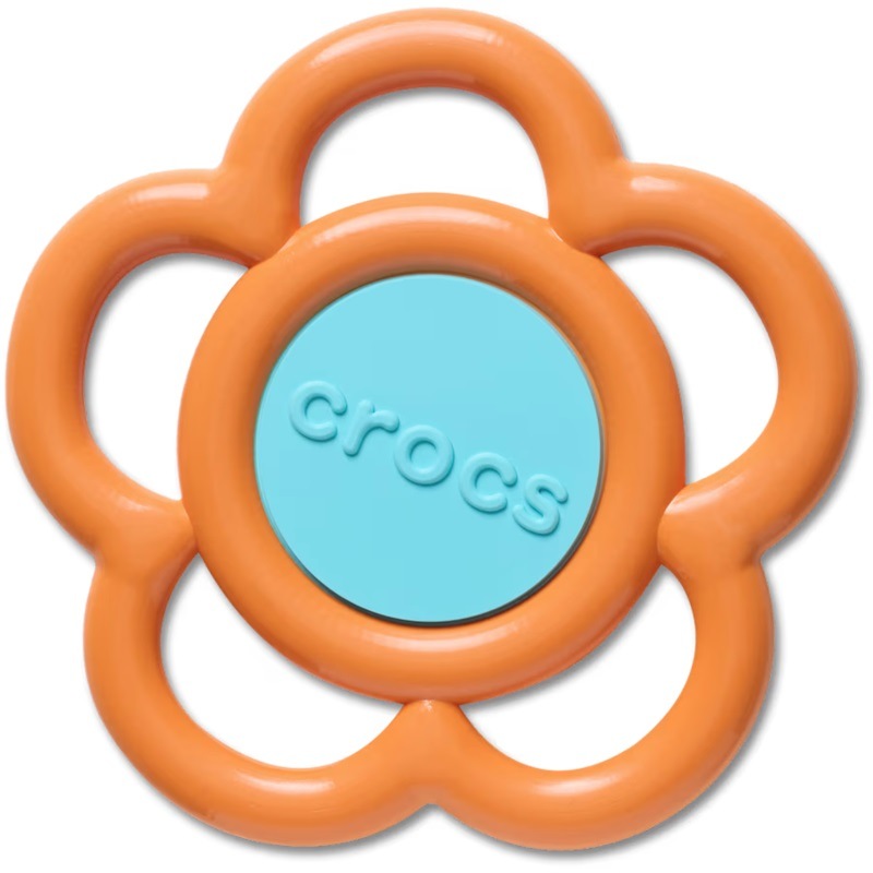 crocs 26Q1 jibbitz charms Mega Orange and Blue Flower 10017389