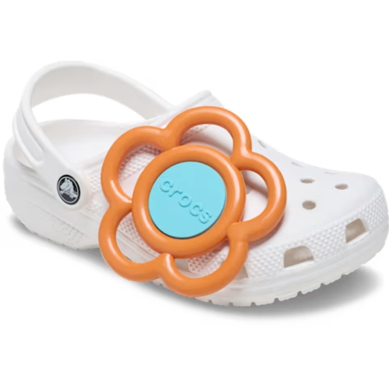 crocs 26Q1 jibbitz charms Mega Orange and Blue Flower 10017389