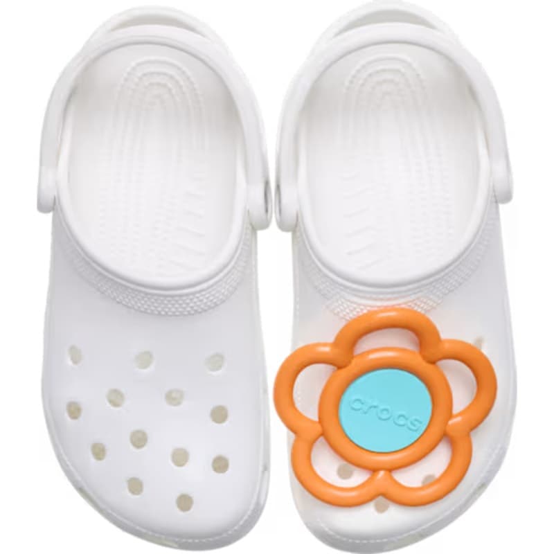 crocs 26Q1 jibbitz charms Mega Orange and Blue Flower 10017389