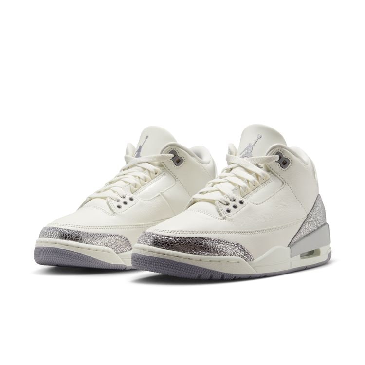 【セール30%OFF】JORDAN BRAND SU25 4/12 WMNS AIR JORDAN 3 RETRO セイル/セメントグレー-メタリックシルバー CK9246-100