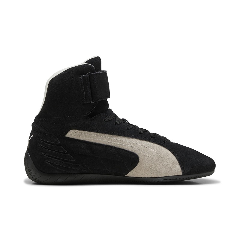 PUMA AU25 8/22 SPEEDCAT MID PUMA BLACK-WARM WHITE 400384-01