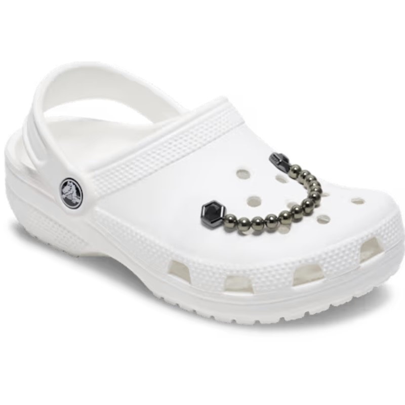 crocs 25Q2 Jibbitz charms Punk Gunmetal Chain 10015557