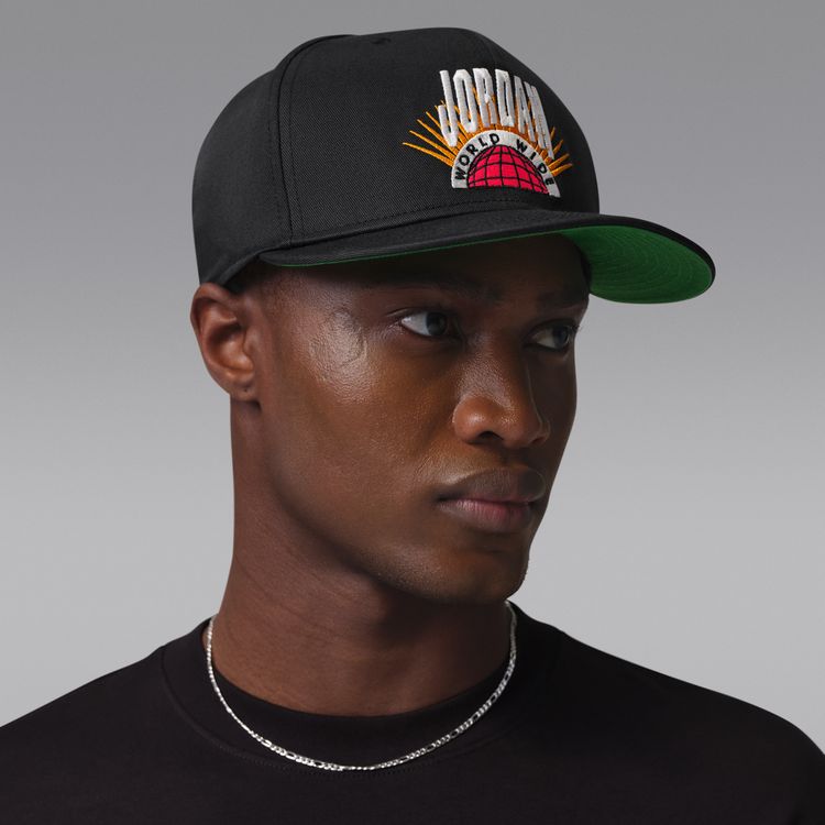 JORDAN BRAND SP26 U J PRO CAP S FB DC ESS 6PNL ブラック/ケリーグリーン/セイル IF3508-010