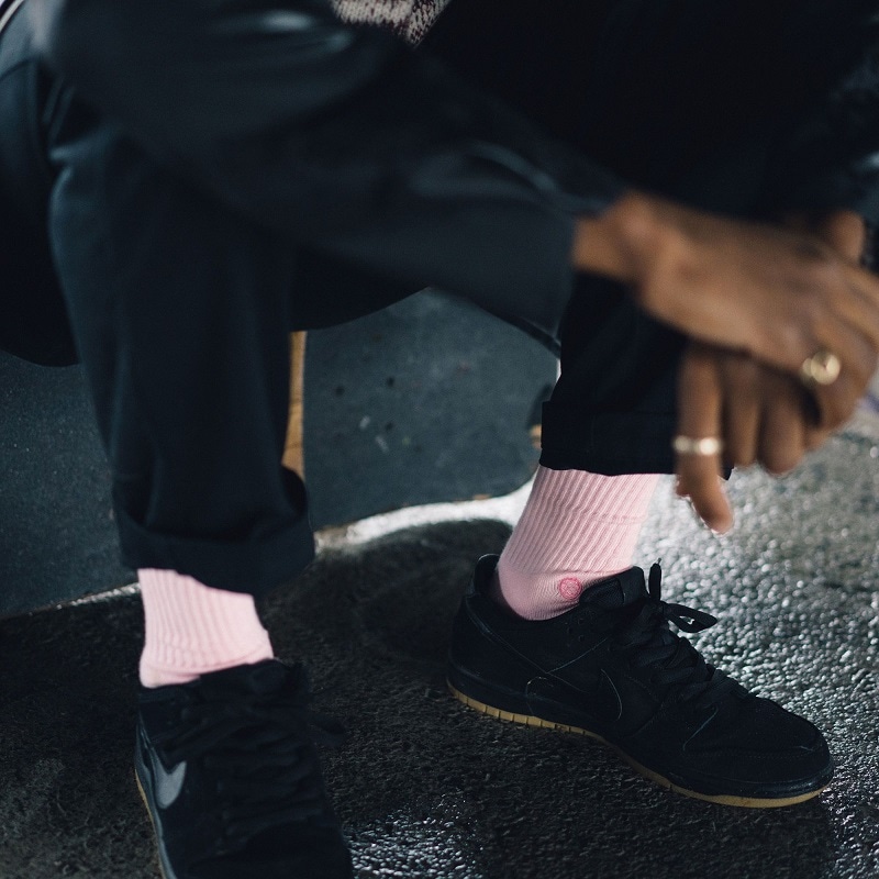 【定番モデル】【スタンスソックス】【単色ソックス】STANCE スタンス ファッション アイコン ICON M311D14ICO-DAN メンズアパレル ダークネイビー ライフスタイル