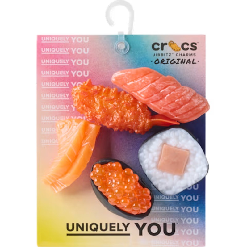 crocs 26Q2 Jibbitz charms Realistic Sushi Dinner 5 Pack 10018041