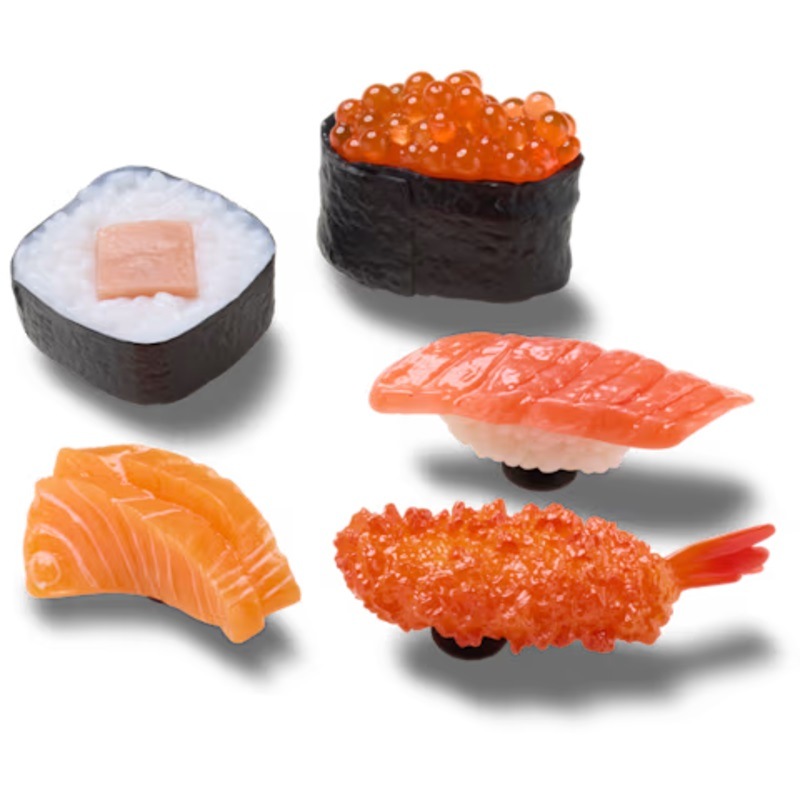 crocs 26Q2 Jibbitz charms Realistic Sushi Dinner 5 Pack 10018041