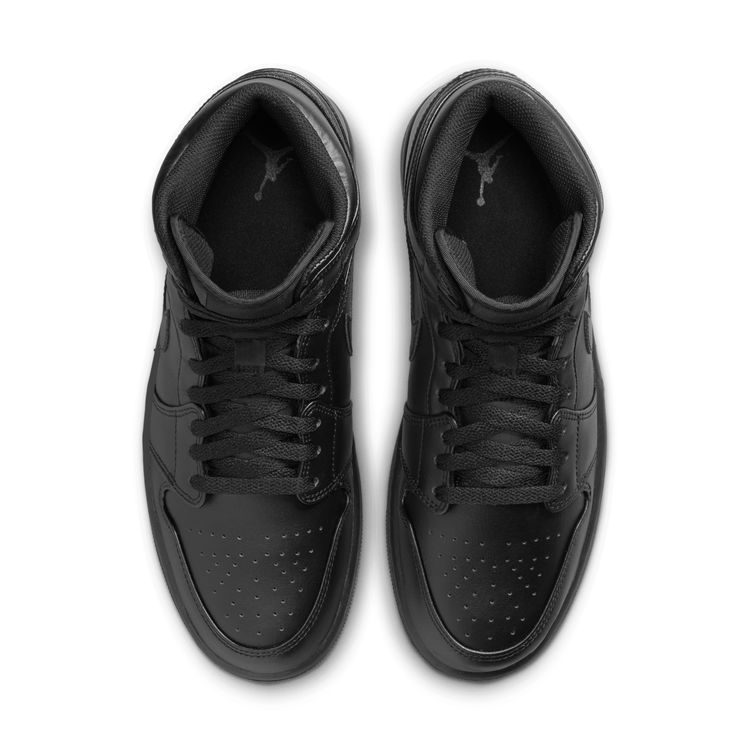 JORDAN BRAND FA26 AIR JORDAN 1 MID ブラック/ブラック-ブラック 554724-093