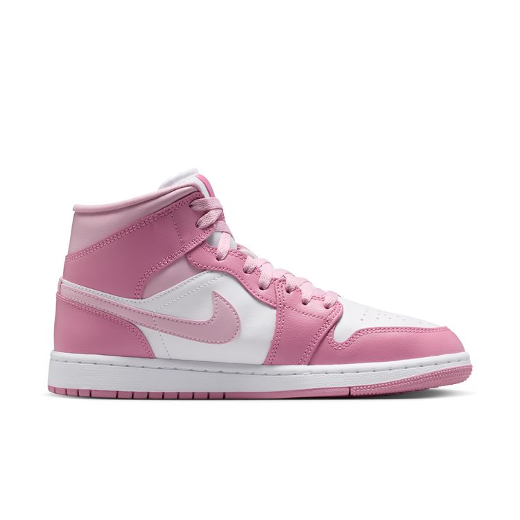 JORDAN BRAND SU26 WMNS AIR JORDAN 1 MID エレメンタルピンク/セイル-アイスドカーマイン BQ6472-605