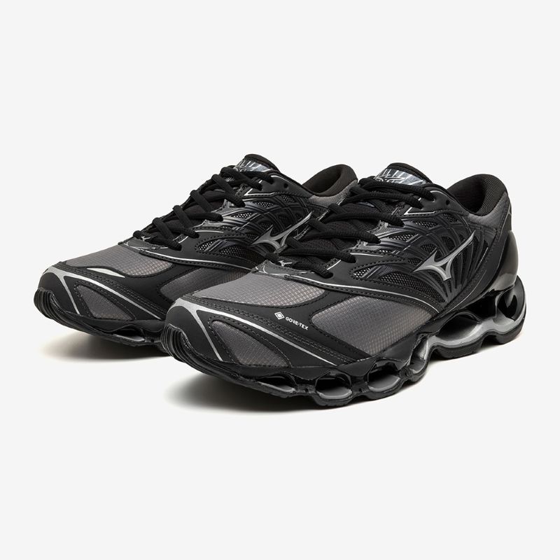 MIZUNO 26AW WAVE PROPHECY LS GTX 02:グレー×シルバー×ブラック
