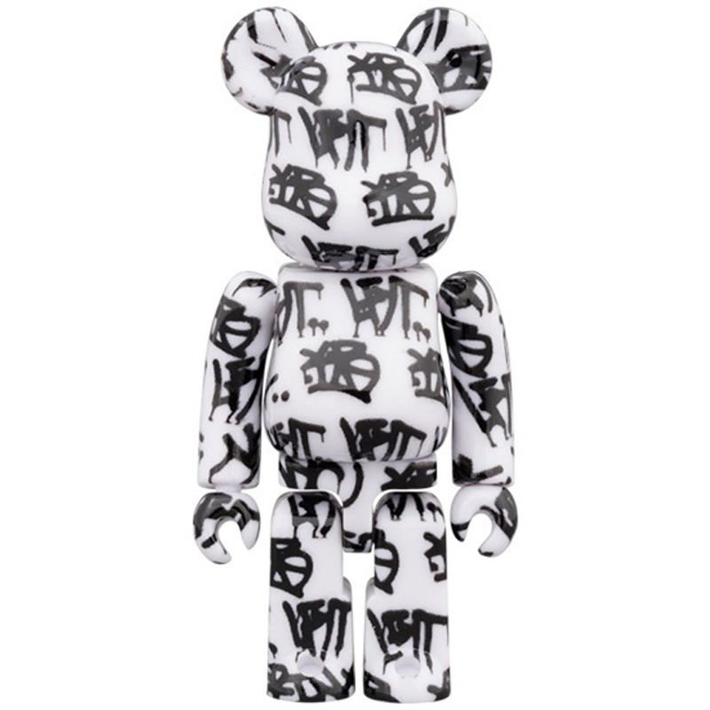 【フィギュア】【BE@RBRICK × LFYT × krink  】【100%＆400%】Lafayette 22.7.23 BE@RBRICK LFYT KRINK 100%＆400% WHITE LE222302