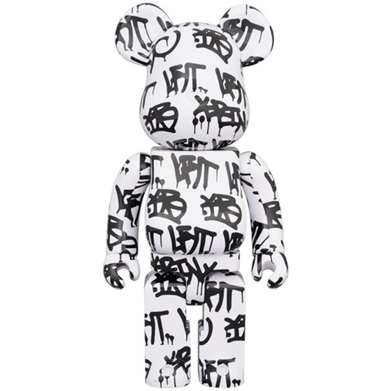 【フィギュア】【BE@RBRICK × LFYT × krink  】【100%＆400%】Lafayette 22.7.23 BE@RBRICK LFYT KRINK 100%＆400% WHITE LE222302