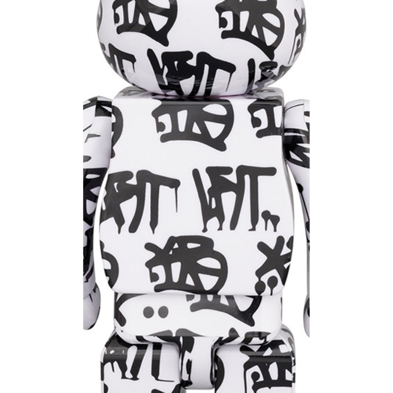 【フィギュア】【BE@RBRICK × LFYT × krink  】【100%＆400%】Lafayette 22.7.23 BE@RBRICK LFYT KRINK 100%＆400% WHITE LE222302