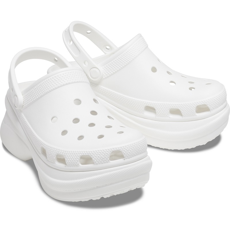 【サンダル】crocs 25Q1 クロックス クラシック ベイ クロッグ ウィメンズ WOMEN'S CROCS CLASSIC BAE CLOG White 206302-100 ホワイト