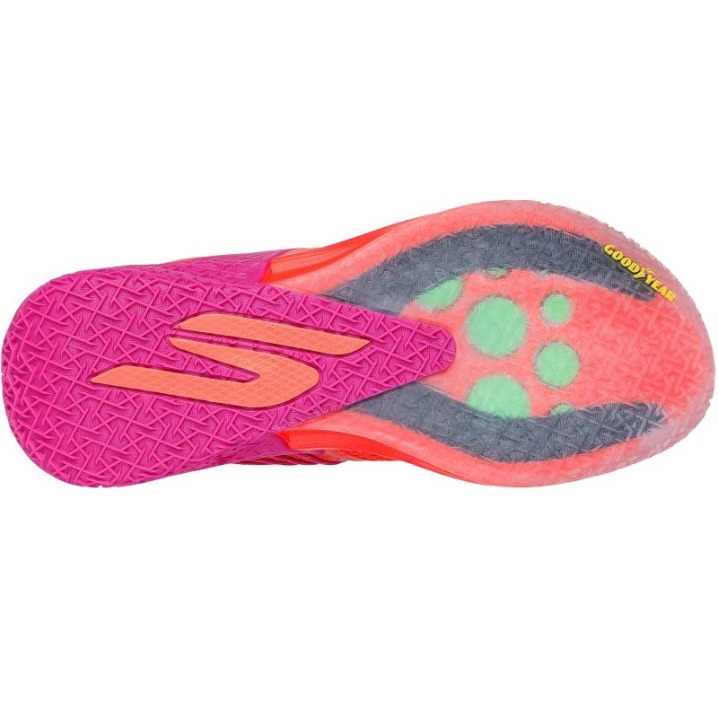 SKECHERS 25Q1 SKX REIGN CORAL/HOT PINK 253020-CRHP