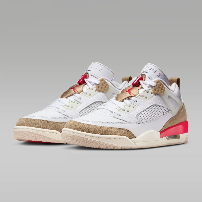 靴 AIR JORDAN JORDAN BRAND FA25 JORDAN SPIZIKE LOW ホワイト/ファイアレッド