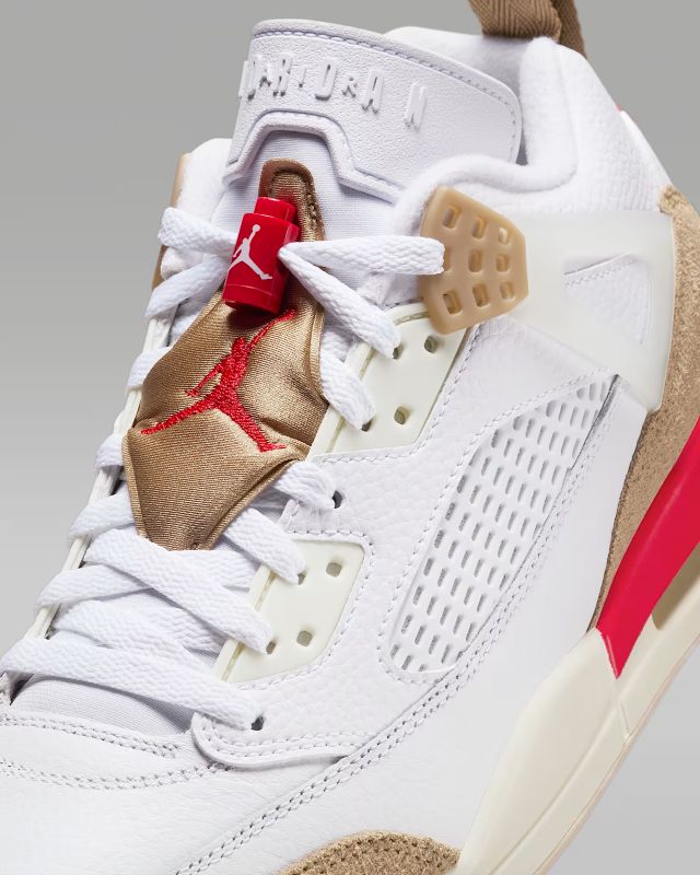 JORDAN BRAND FA25 JORDAN SPIZIKE LOW ホワイト/ファイアレッド